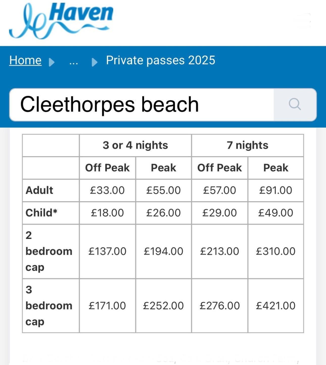 Haven Cleethorpes Beach Holiday Park Exterior foto